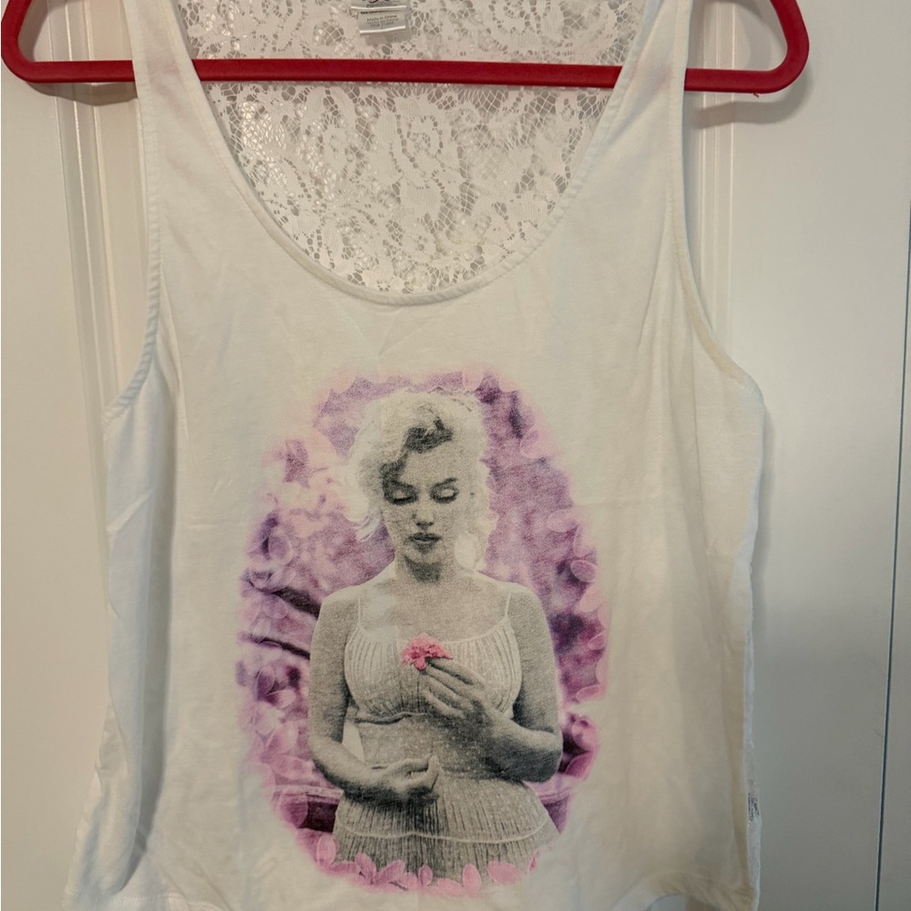 Women's Marilyn Monroe Tank Top L
